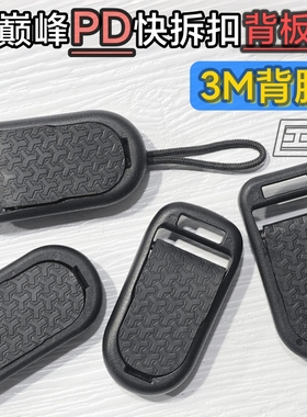 巅峰PD快拆扣连接器背板专用贴膜  3M背胶贴膜设计 防刮保护相机