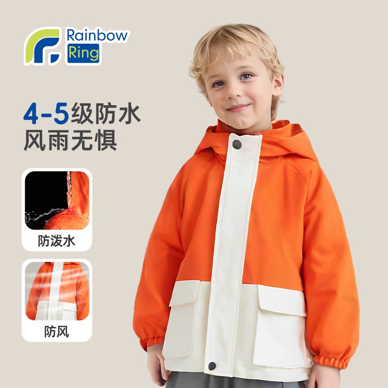男童外套2026新款春秋季中大儿童冲锋衣摇粒绒三合一早春装女款图片