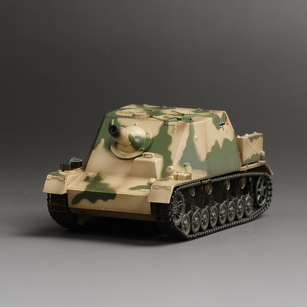 现货小号手1/72 德国灰熊自走火炮坦克装甲车履带成品模型 36118