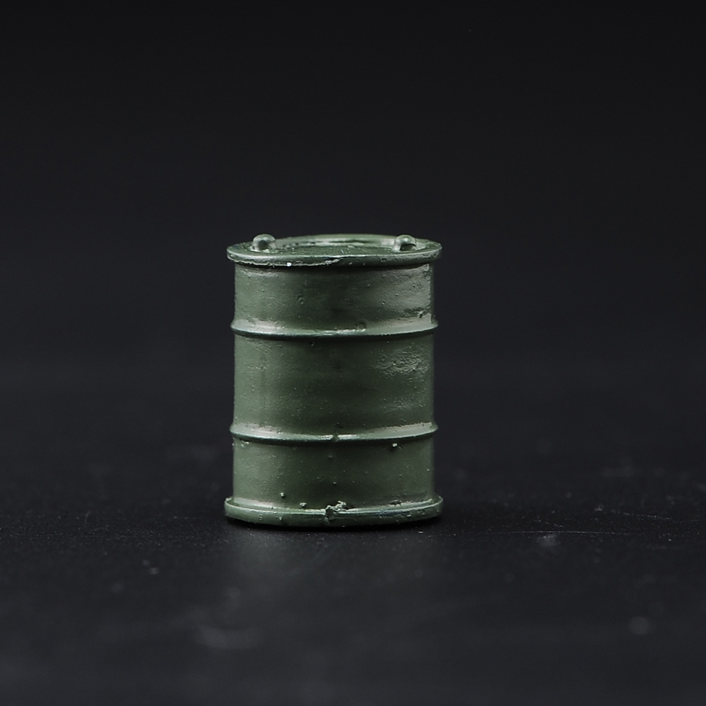 1/64 场景道具 汽油桶 漆桶微缩模型沙盘手办树脂小人偶微拍摆件