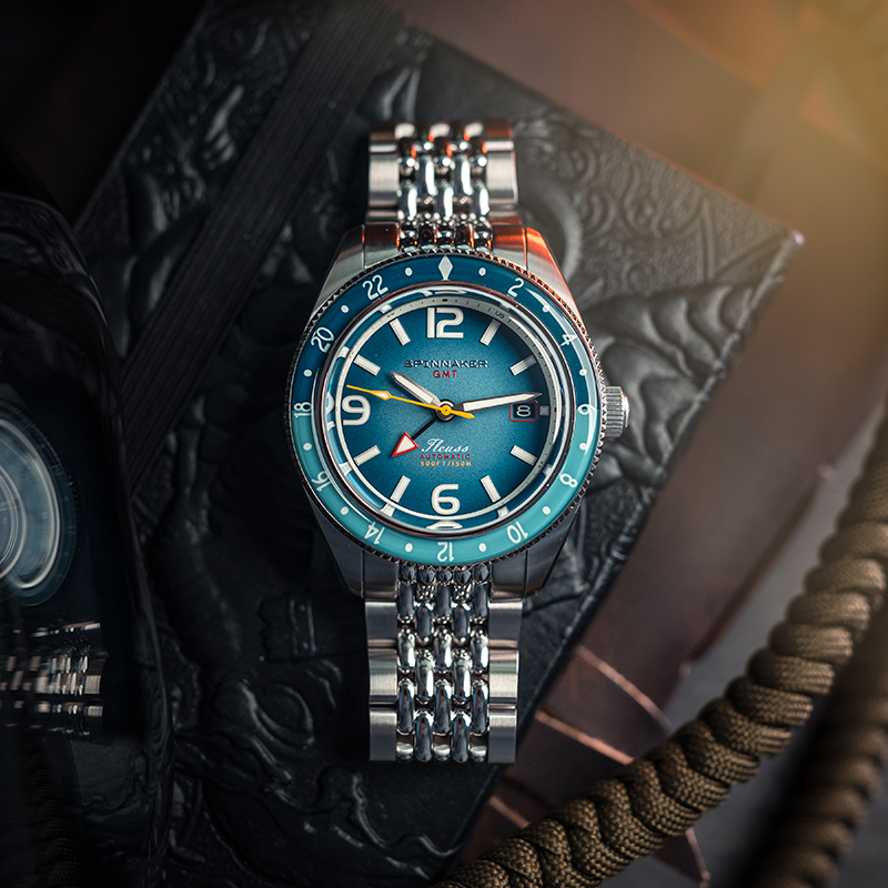 三角帆GMT自动机械男士手表