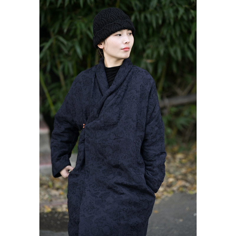 有间出品2025新款文艺棉麻中长款开衫棉衣长袖复古长袖棉袄,女装/女士精品,棉衣/棉服,淘宝优惠券,粉丝福利购,淘宝优惠卷