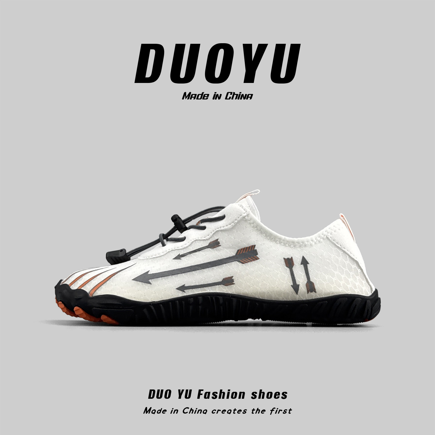 外贸男女户外涉水溯溪鞋一脚蹬防割沙滩鞋室内健身瑜伽举重训练鞋