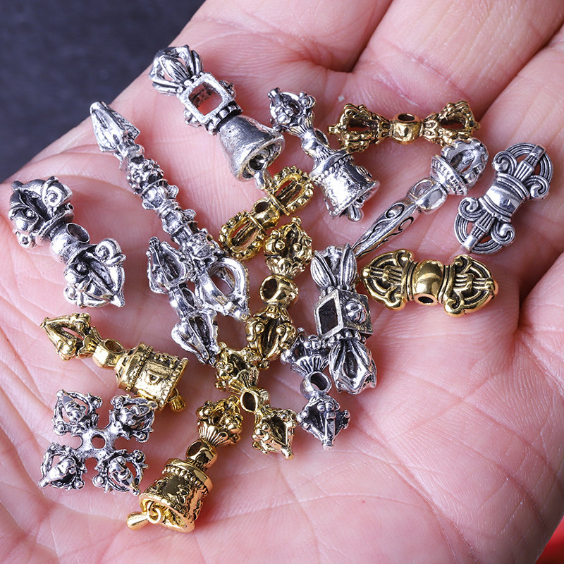 降魔铃瑞晨饰品藏银金刚杵