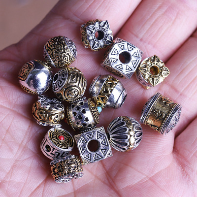 银色镶嵌藏银春韩饰品合金