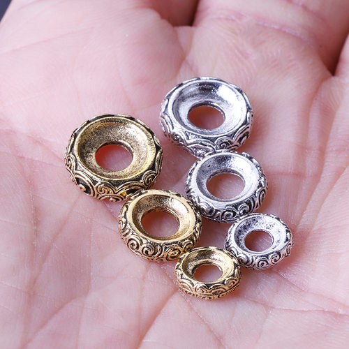 串珠手链大孔回纹合金隔片垫片