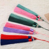 中国结流苏双拼色双流苏穗子 垂直顺滑垂顺DIY车挂件配件汉服压襟