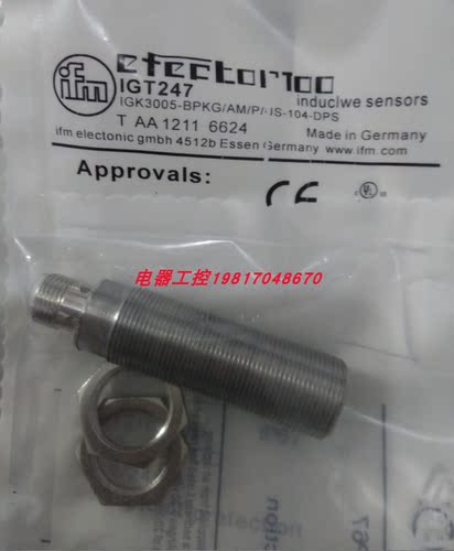 现货易福门接近开关全新
