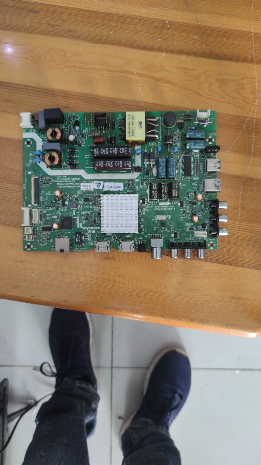 创维40E3500 主板 5800-A8H310-0P30 配屏RDL400FY(QD0-20Q)