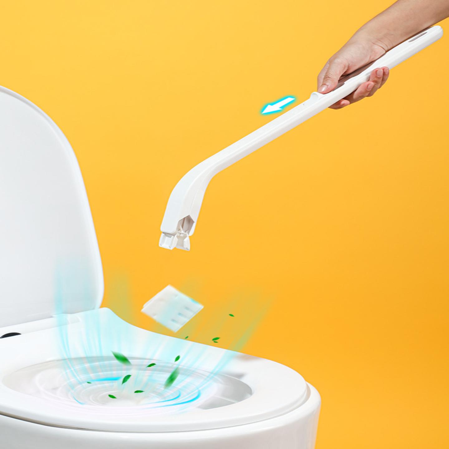 家用一次性马桶刷替换头套装