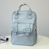少女气质 休闲 双肩包外出背包大容量母婴包时尚 妈咪包 日本正品