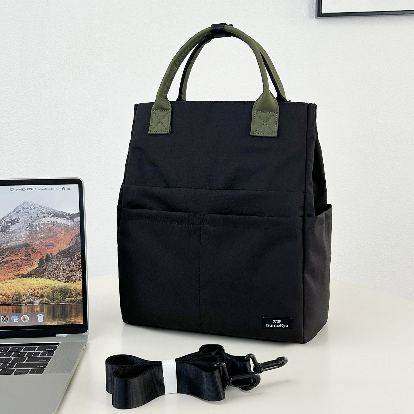 上班通勤包大容量可斜挎男女轻便日常手提电脑包高级感大学生上课