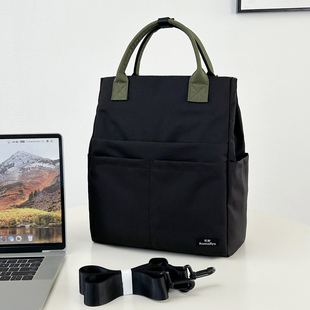 上班通勤包大容量可斜挎男女轻便日常手提电脑包高级感大学生上课