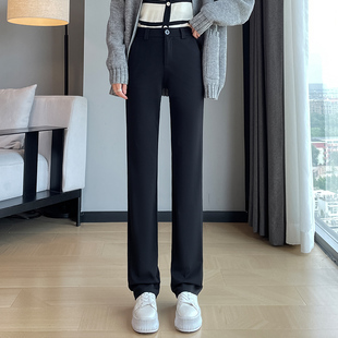 高腰百搭显瘦长裤 梦舒雅女裤 2024春夏新款 直筒裤 宽松休闲 清仓断码