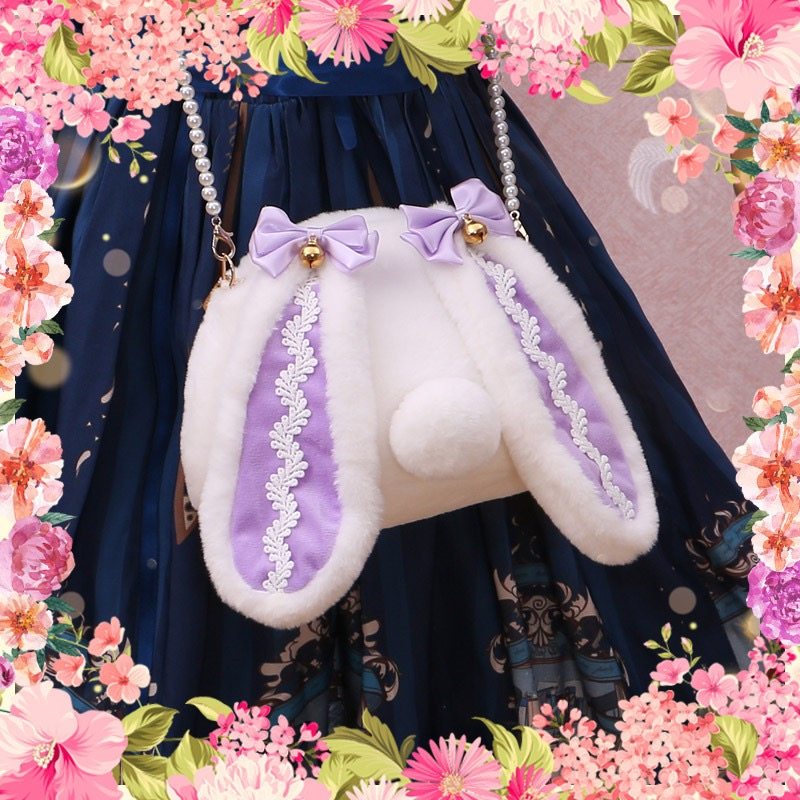 谷咕叽のQ彈軟糯年糕兔子可愛Lolita配飾毛絨印象公仔單肩小挎包在類目 箱包皮具/熱銷女包/男包, 女士包袋中 - 來自Buy2taobao.com提供專業的淘寶代購服務