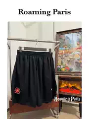 Paris Style | 24Ss Manchester United Co-Branded Soccer Series 3B Behringer Embroidered Shorts, Unisex