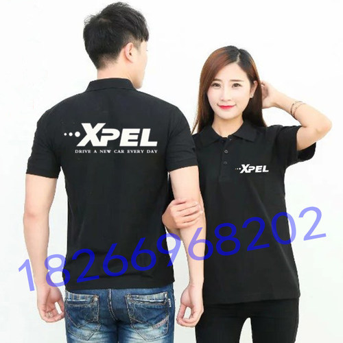 xpel工作服龙膜工服短袖定制汽车