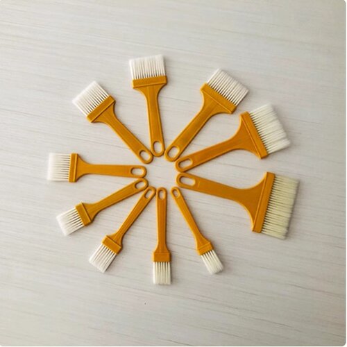 塑料柄毛刷子油漆涂料乳胶漆清洁扫灰小软毛刷烧烤烘焙不掉毛油刷