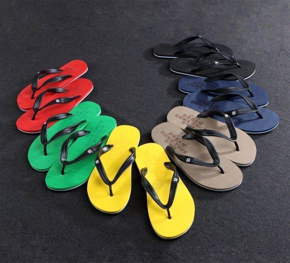 男士夹脚拖鞋浴室户外海滩多巴胺EVA防滑青年潮人字拖flip flops,流行男鞋,人字拖,淘宝优惠券,粉丝福利购,淘宝优惠卷