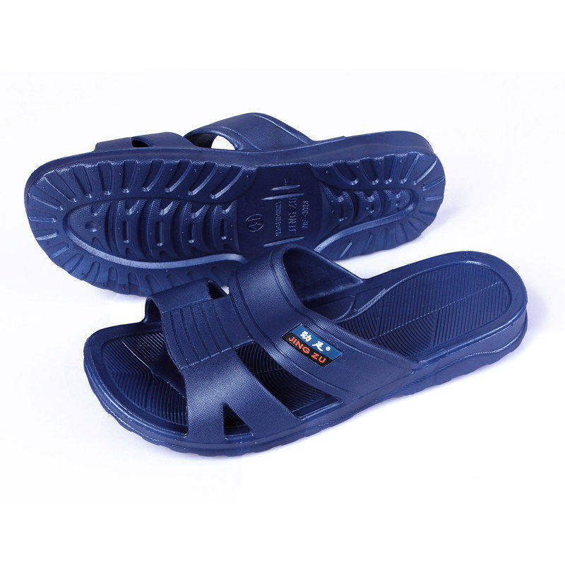 劲足男士冲凉室内塑胶凉拖浴室爸爸夏季户外个性洗澡防滑宾馆拖鞋
