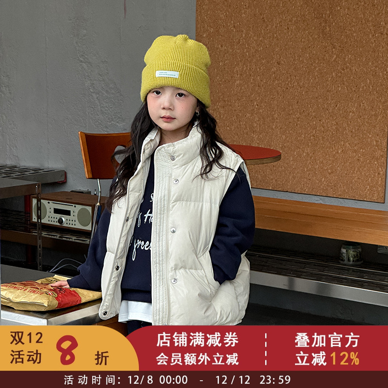 依依妈女童韩版冬季羽绒服