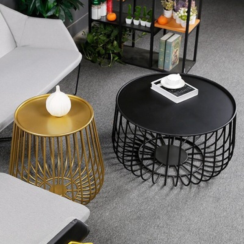 圆形茶几鸟笼型北欧简约沙发客厅办公室ins风奶茶店工作室创意桌|ruв категории жилой мебели, несколько видов, чайный столик - от Buy2taobao.com для оказания профессиональной услуги покупки агента Taobao