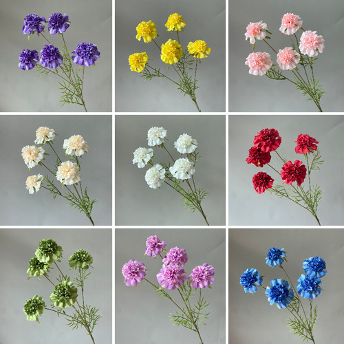 仿真花5头松虫草婚礼舞台背景花