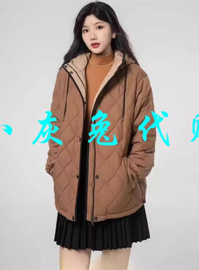 小灰兔代购冬连帽棉服保暖外套1400720-10387AA-