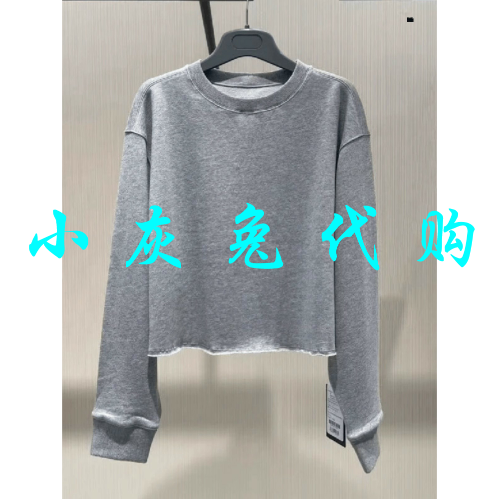 小灰兔代购圆领灰色休闲卫衣5300936-4220431-