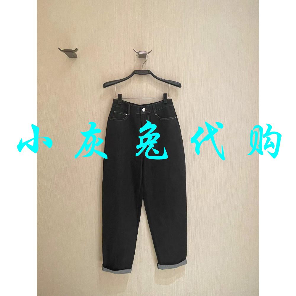 卷边牛仔裤专柜牛仔裤