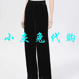 小灰兔代购2026夏经典舒适直筒招牌水面料休闲裤510052-2062811