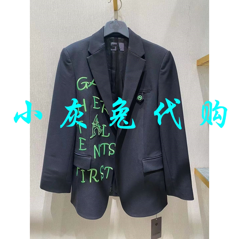 小灰兔代购明星款字母西装外套5400604-42225AA-