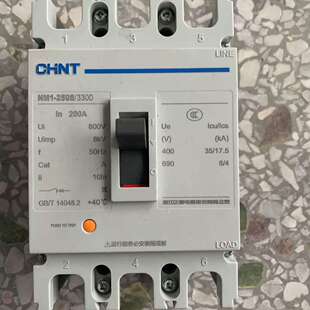 正泰 3P200A 塑壳断路器，成色看图实拍，功能正常，数量议价