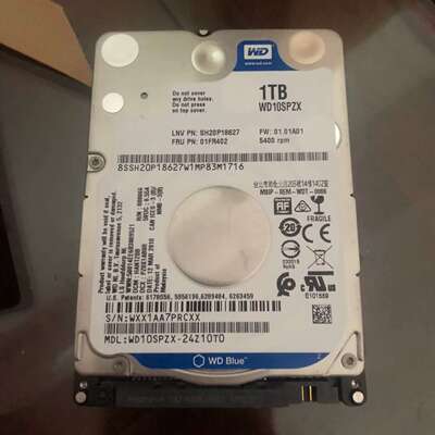 WD西部数据 WD10SPZX 1TB笔记本硬盘 2.5英寸议价