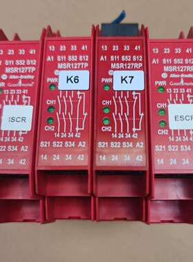 Allen-Bradley安全继电器 MSR127RP 44议价