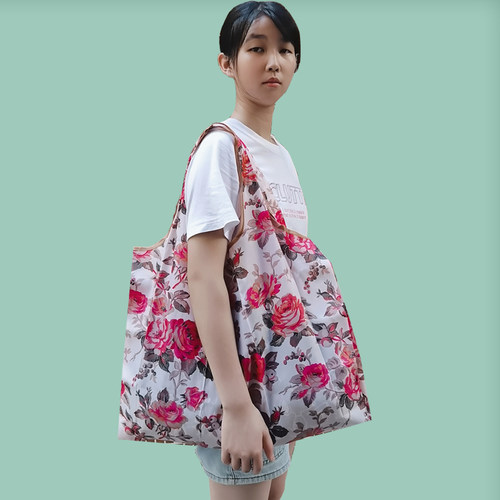 日韩可折叠便携超市妈咪买菜包