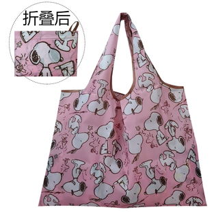 卡通轻便超市购物袋可折叠收纳袋大容量环保袋手提尼龙买菜包