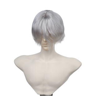 李氏越洋bjd假发马海毛沈星回偏分一字头皮假发短发毛坯