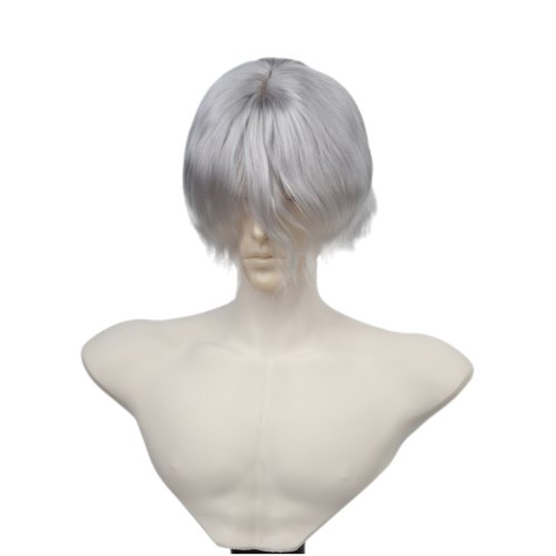 李氏越洋bjd假发马海毛沈星回偏分一字头皮假发短发毛坯