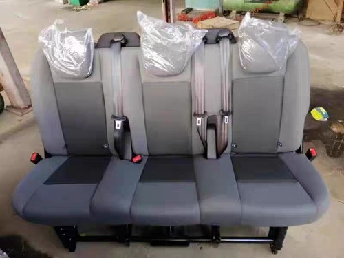适用福特新全顺v362后排三人座椅新全顺后排3连座椅后排座椅原装