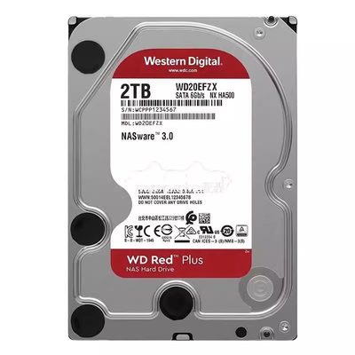 WD/西部数据20EFZX红盘2TB