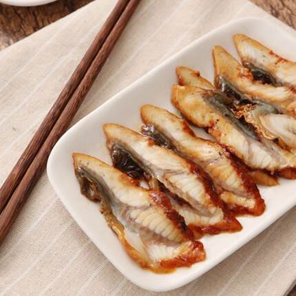 日式蒲烧鳗鱼片 烤鳗鱼饭海鲜海鳗鱼寿司 即食 日本料理食材 20片