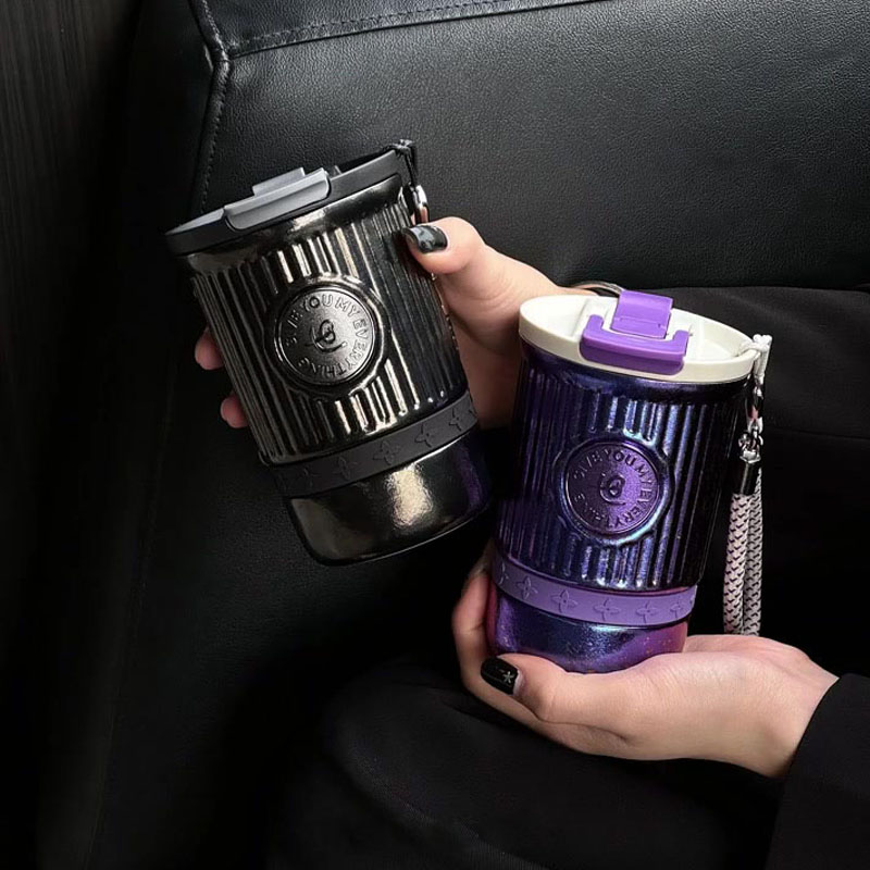 世大家纯钛保温杯高颜值咖啡杯子