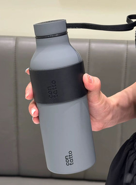 contatto男士不锈钢保温杯2025新款男款便携随行水杯男生车载杯子
