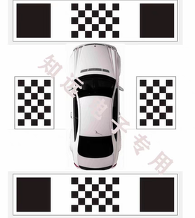 360全景标定布 校正布 全景调试布 拼接布厂家专业定做全景调试布