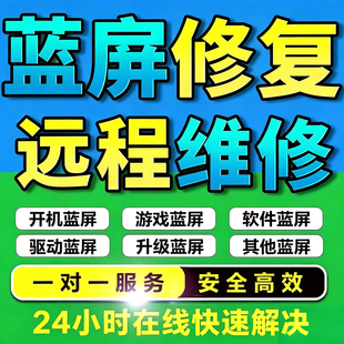 无忧win10/11电脑蓝屏修复电脑蓝屏问题解决dump文件分析游戏修复