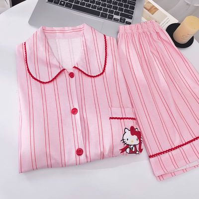 HelloKitty带胸垫睡衣女夏季短袖