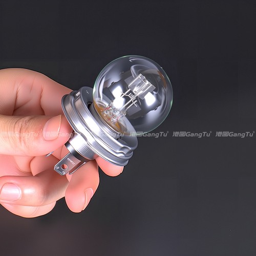 适用福田雷沃收割机拖拉机灯泡P45T大圆泡R2 H4 12v45w24v55w