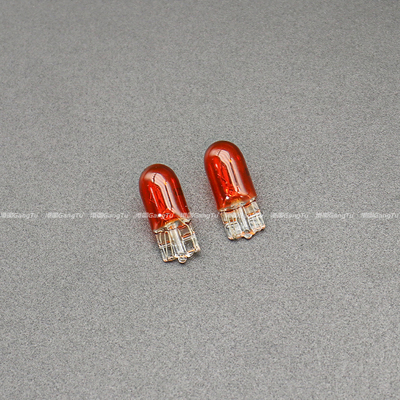 汽车后视镜灯转向灯泡T10倒车镜侧门灯叶子板反光镜拐弯灯WY5W