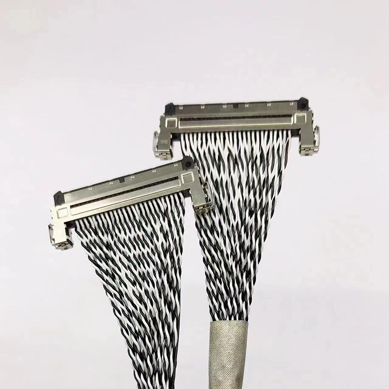 HRS广濑FX15S-31P蓝白线FX15S-41P线束FX15S-51P定制20276屏蔽线